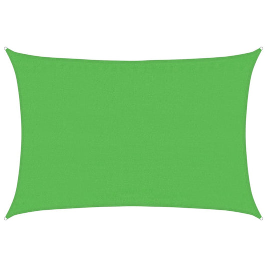Vidaxl Toldo De Vela Hdpe Verde Claro 160 G/m² 3,5x5 M_0