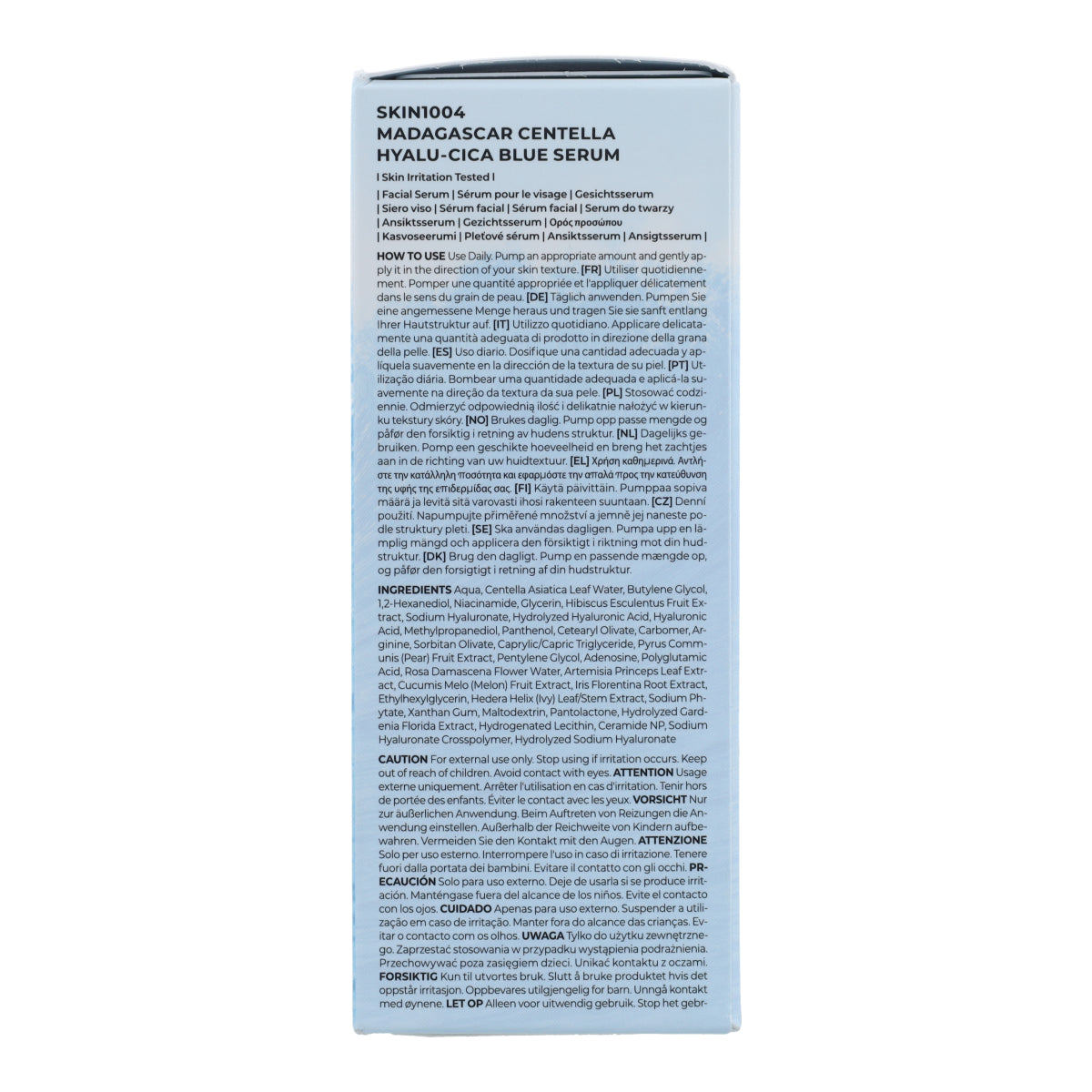 Sérum facial Madagascar Centella Hyalu-Cica Blue Serum SKIN1004 50 ml