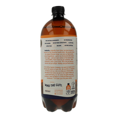 Bebida de Kombucha com Gengibre e Limão 1L