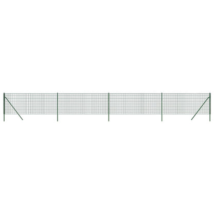 Cerca De Alambre De Acero Galvanizado Verde 1x10 M / Vetonek_0