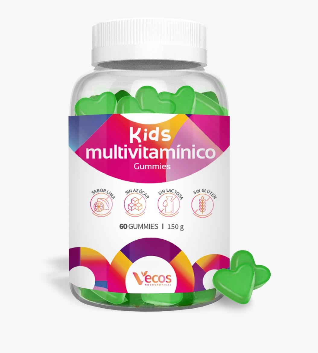Multivitamínico Infantil En Gominolas – 60 Gominolas Sabor Lima_0