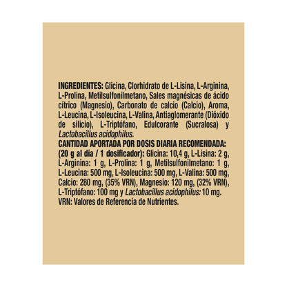 Colagénio vegan para atletas Powergym 400 g