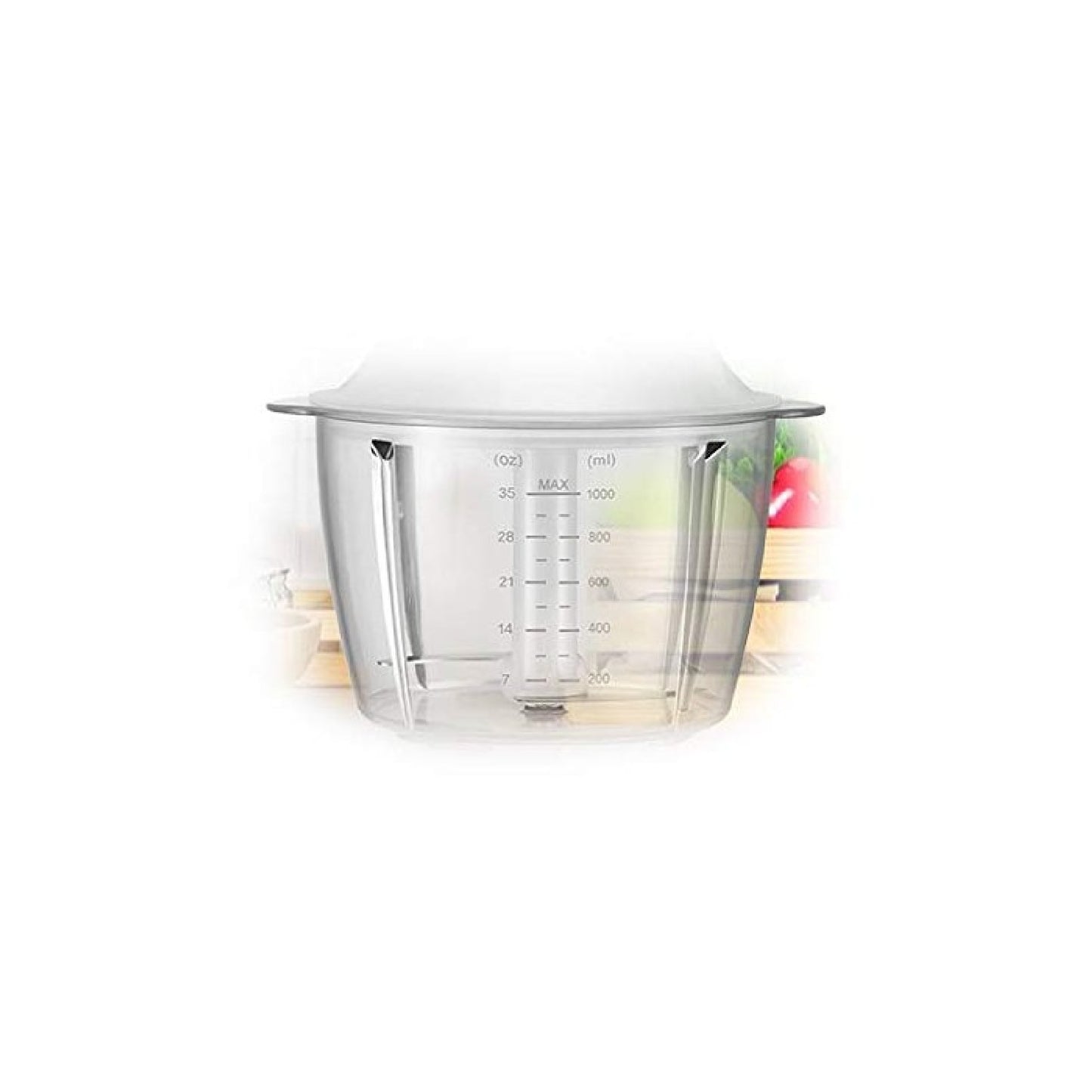 Evvo Picadora Eléctrica Tasty Chop - 400w, 5500rpm, 1 Litro, Trocea, Tritura Y Pica Todo Tipo De Alimentos_3