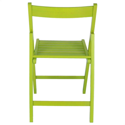 Well Home Mobiliario & Decoración - Pack 4 Sillas Bas En Madera De Haya, Acabado Verde_4