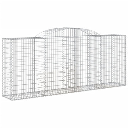 Cestas Gaviones 12 Uds Forma De Arco Hierro 300x50x120/140 Cm_2