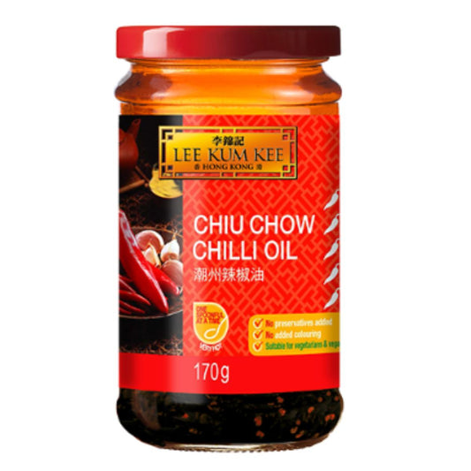 Óleo de pimenta (Chiu Chow) Lee Kum Kee 165ml