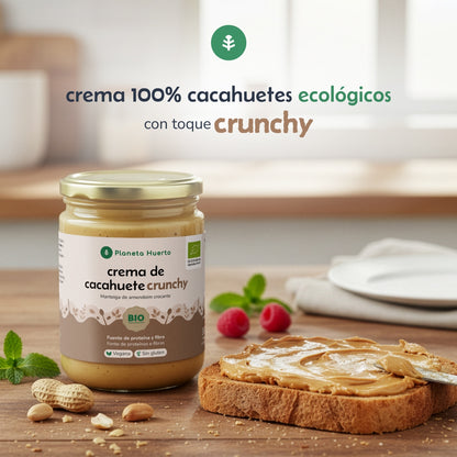 Manteiga de Amendoim Crocante ECO Planeta Huerto 350g