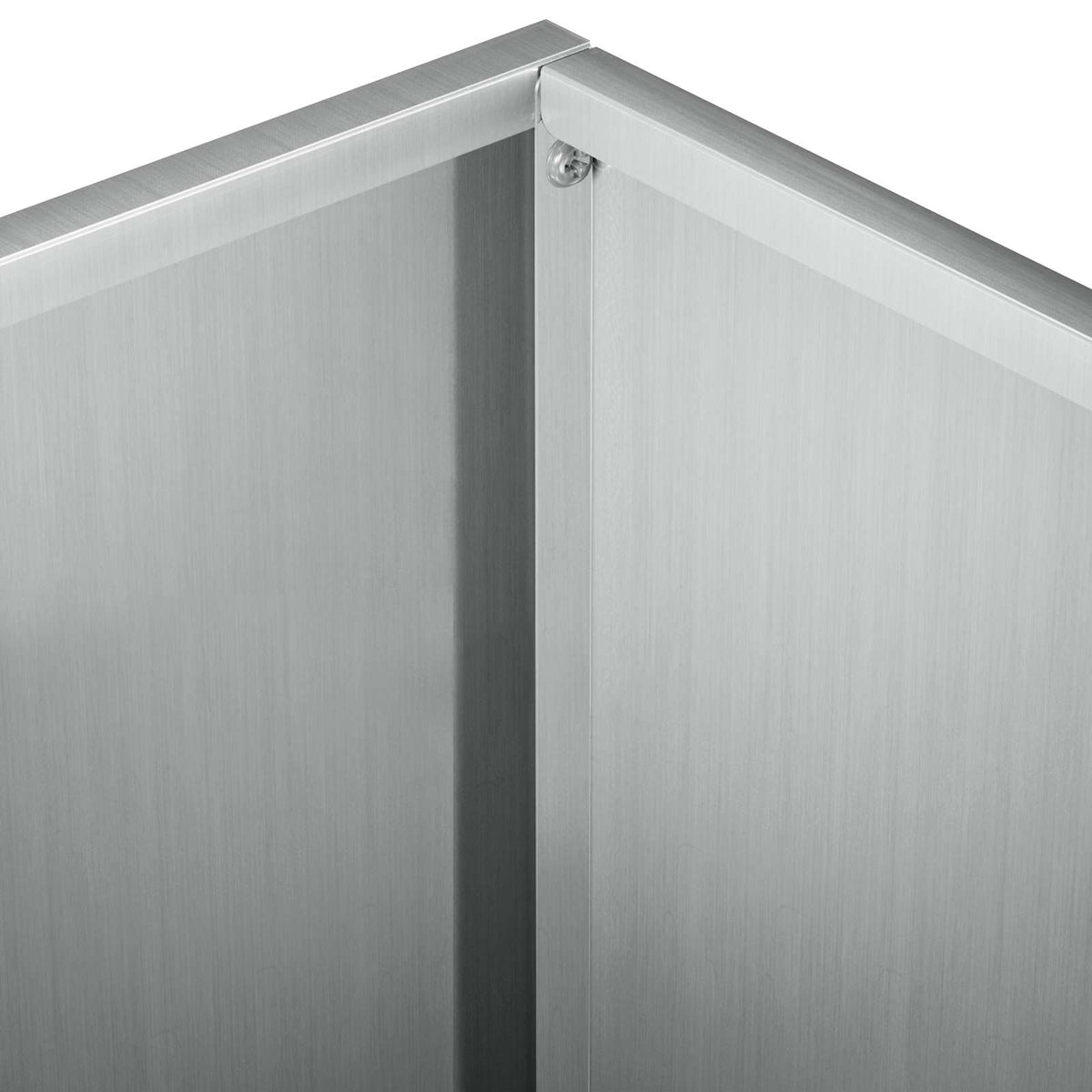 Macetero De Jardín Plateado 60 X 60 X 30 Cm Acero Galvanizado_4