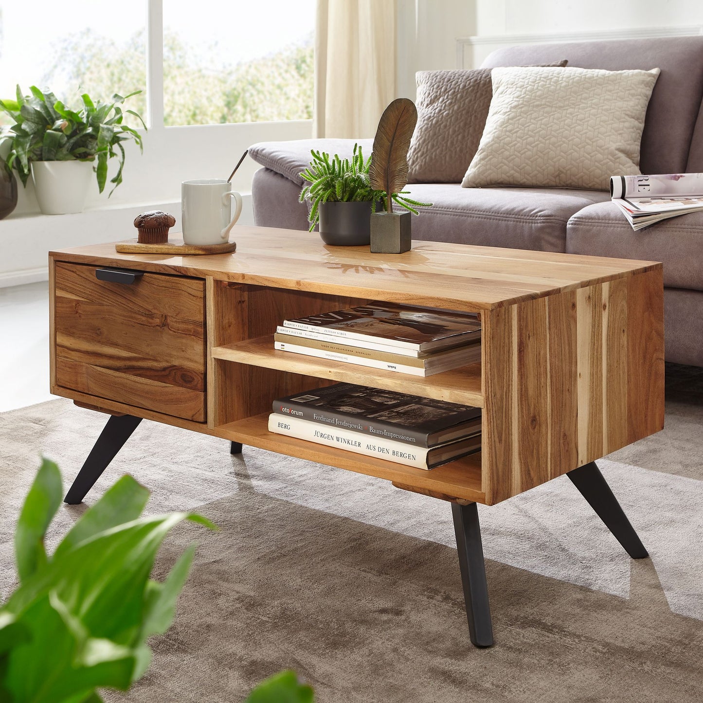 Mueble De Tv Urbano Y Moderno Modelo Wl6.154_1