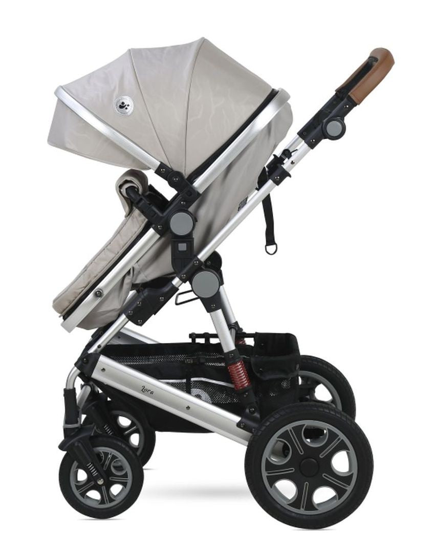 Carro De Bebé Tres Piezas Convertible Lora Hasta 15 Kg String Dots_3