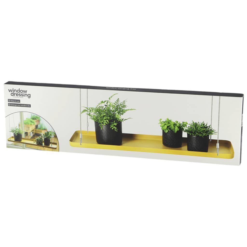 Esschert Design Bandeja Colgante Para Plantas Rectangular Dorada L_3