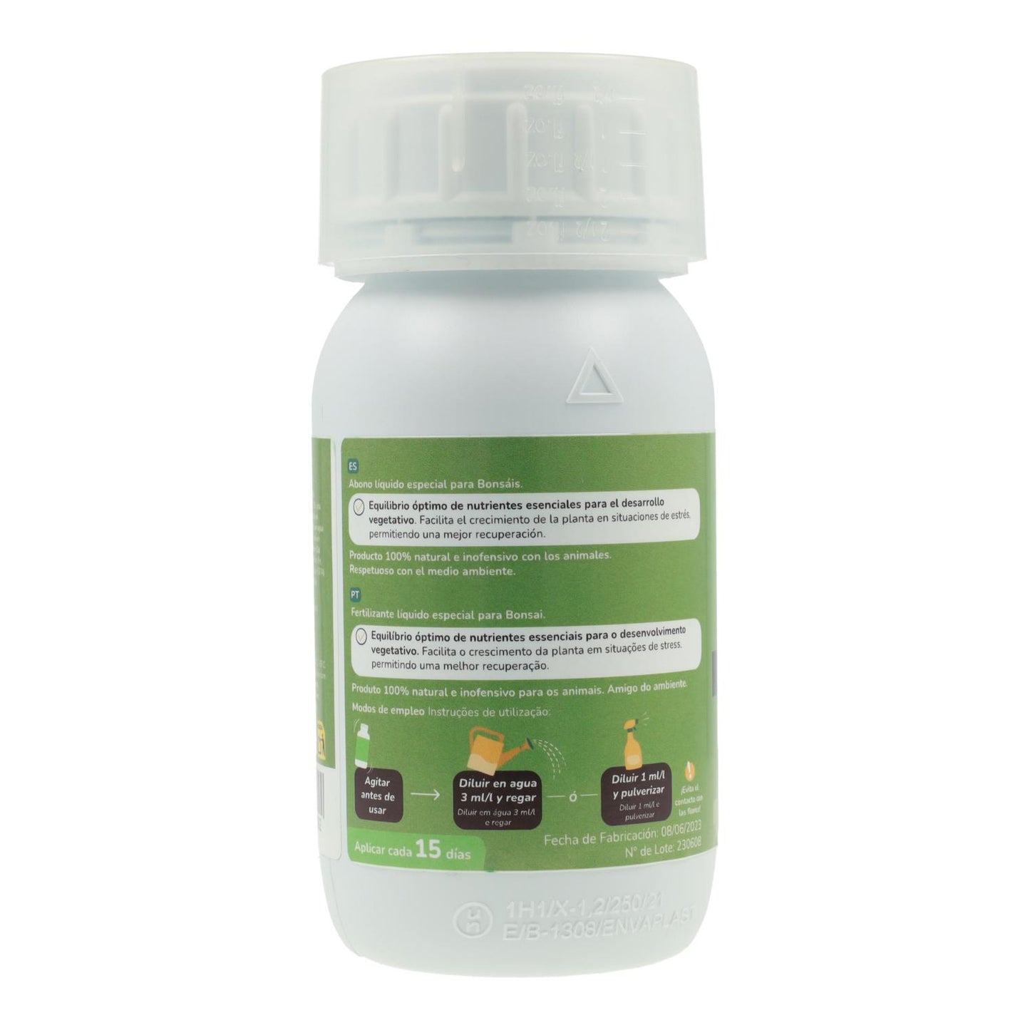 Fertilizante Líquido Planeta Huerto Bonsai 250 ml
