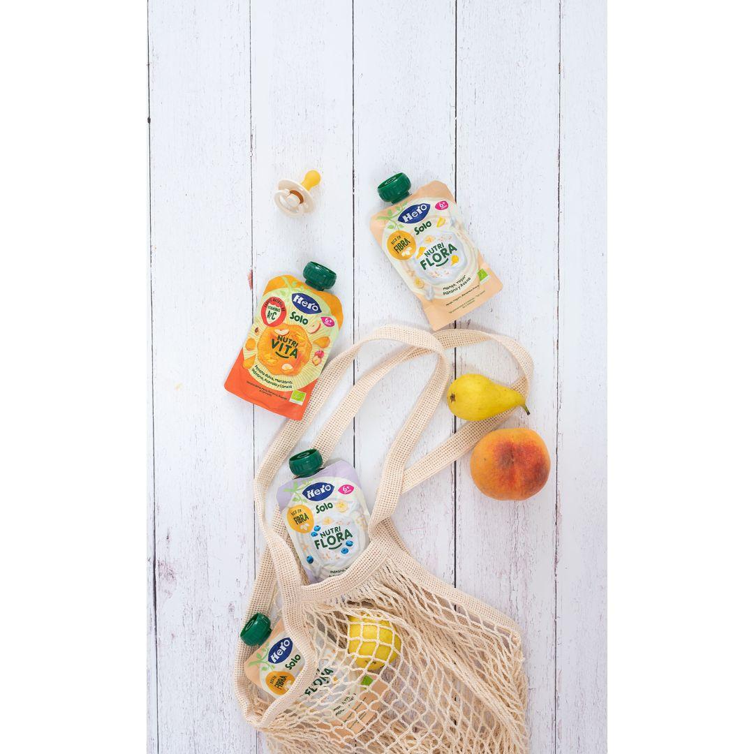 Nutri Flora Manga, Iogurte, Aveia e Banana Saqueta 100g - Hero Solo