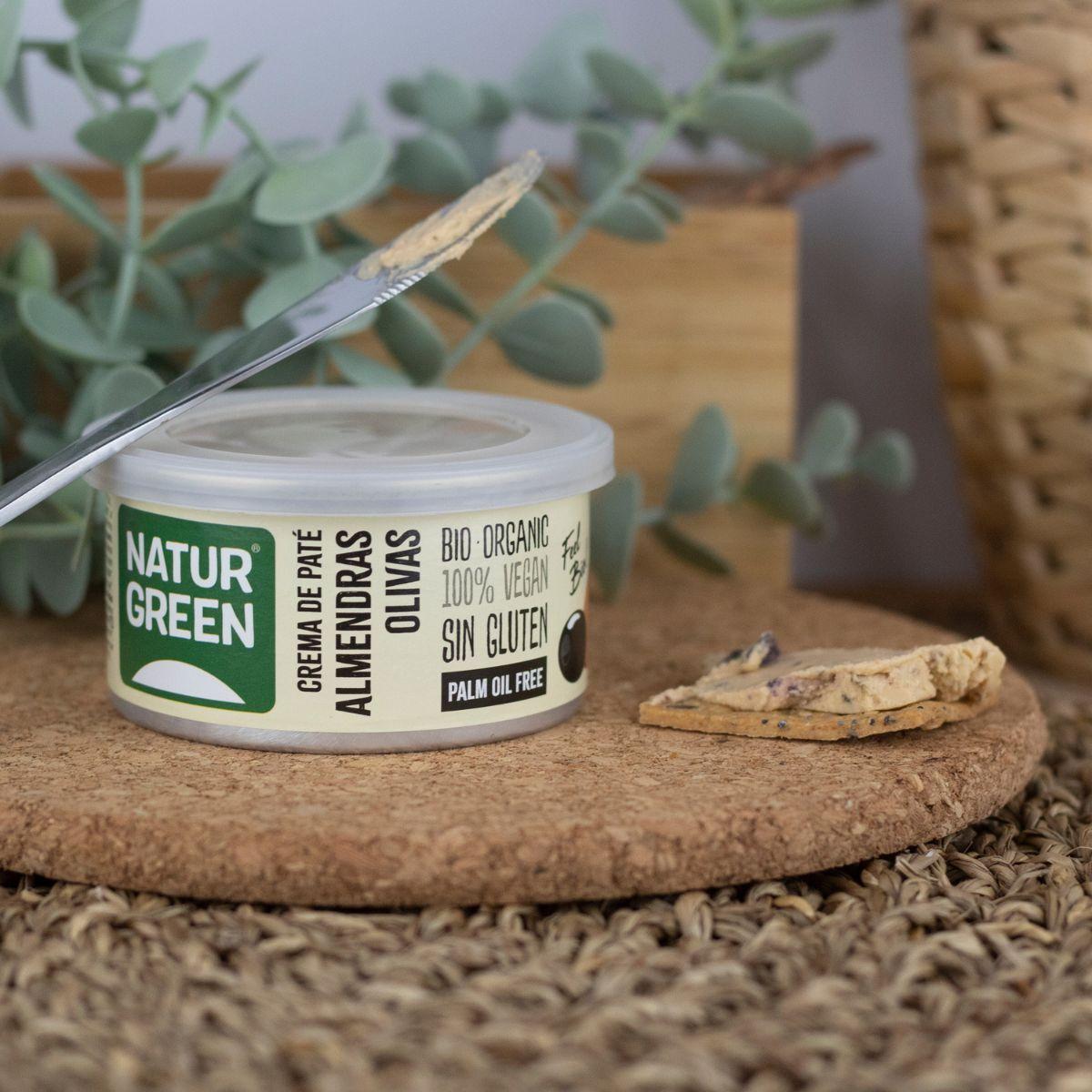 Paté de Azeitona Preta Biológica Naturgreen 125 g