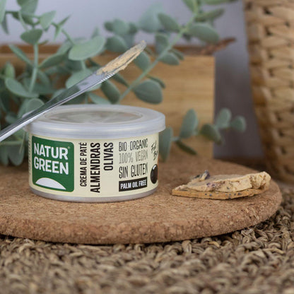 Paté de Azeitona Preta Biológica Naturgreen 125 g