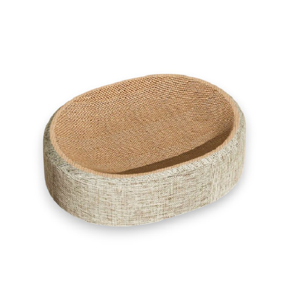 Rascador Para Gatos Caleta Tipo Cuenco 2 En 1 De Sisal Althea Living 13x43x43cm_0