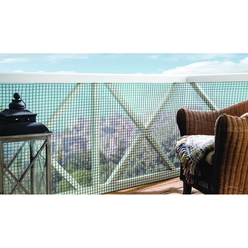 Tela Cuadranet 1x5m 5x5 mm Nortene Castanho