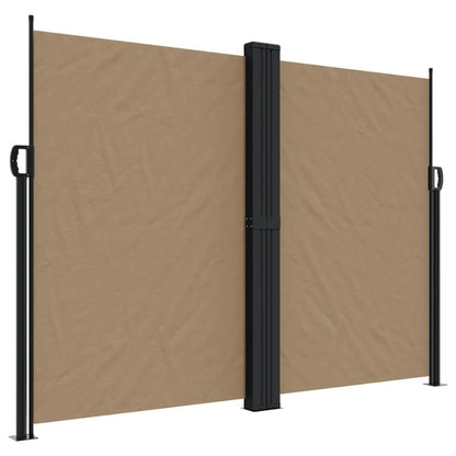 Vidaxl Toldo Lateral Retráctil Gris Taupe 180x1000 Cm_0
