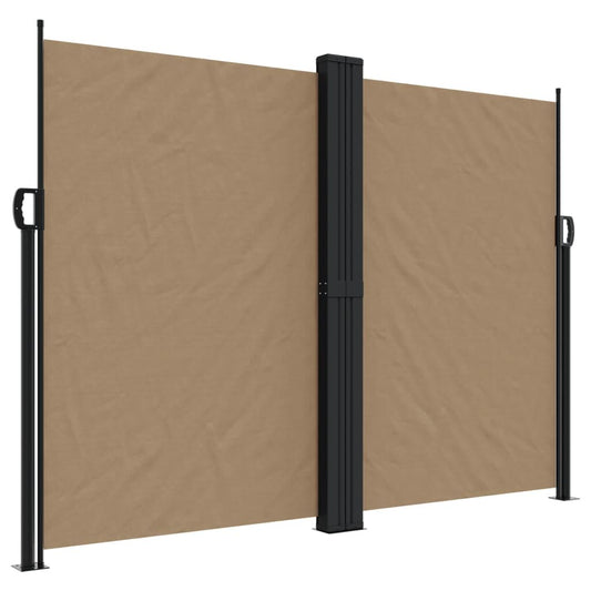 Vidaxl Toldo Lateral Retráctil Gris Taupe 180x1000 Cm_0