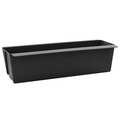 Cajas De Flores Para Palets Euro 12 Uds. Negro Polipropileno_0