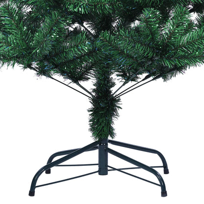 Vidaxl Árbol De Navidad Artificial Puntas Iridiscentes Pvc Verde 180cm_4