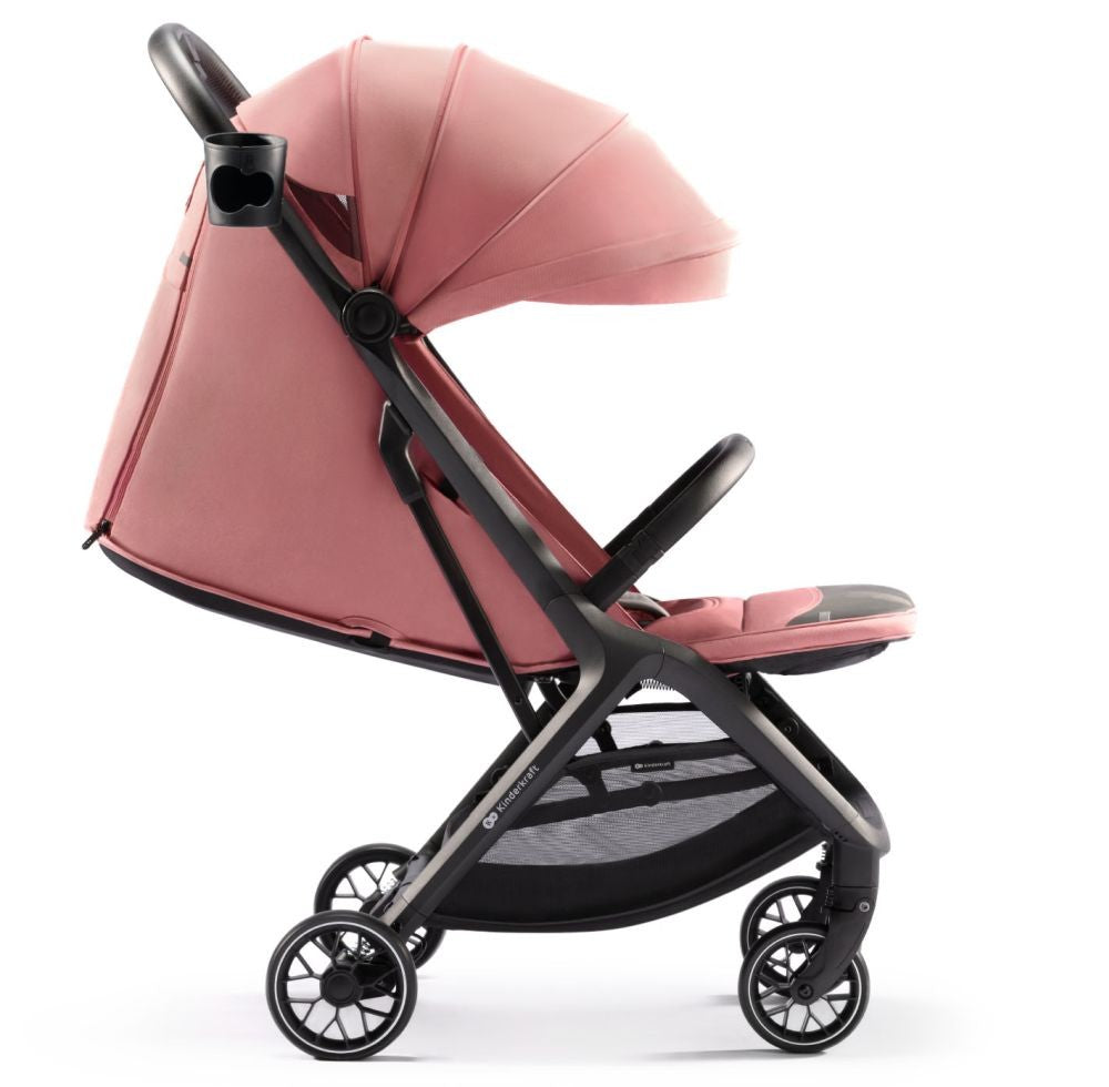 Silla De Paseo De Plegado Automático Nubi 2 Hasta 22 Kg Pink Quartz_2