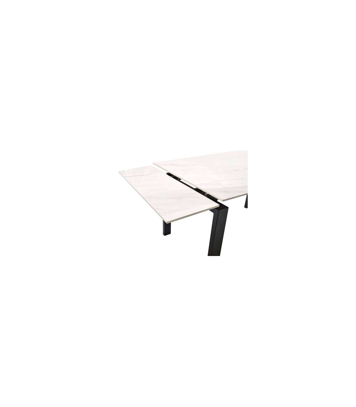 Mesa De Comedor Cheap Garona Extensible Patas Negras. 140200 Cm(ancho) 76 Cm(altura) 90 Cm(fondo)_3