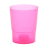 Coupi Orchid Pet 1,1l., Dimensões (mm) 125x125x147, Cor Rosa Transparente