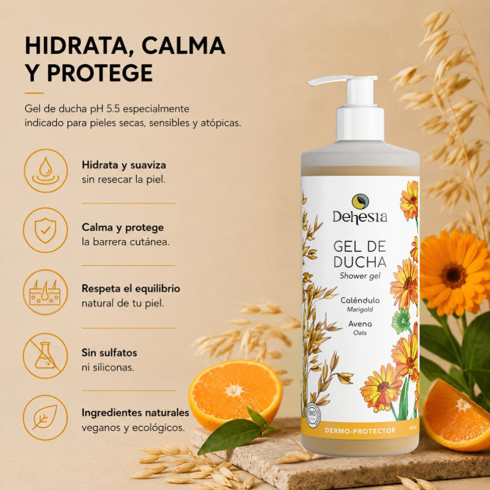 Gel De Ducha Dermo-protector Bio | Piel Seca, Sensible, Atópica 500ml_1