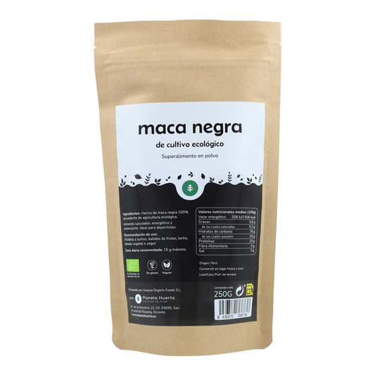 Maca Negra em Pó ECO Planeta Huerto 250 g