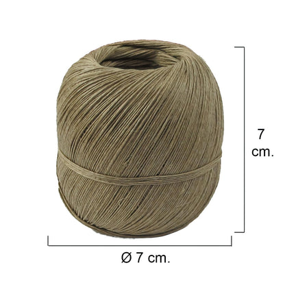 Hilo Bramante Cañamo Pulido Nº10   (bobina 100 Gramos)