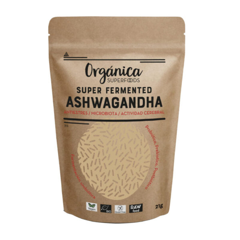 Ashwaganda Fermentada Raw Sin Gluten Bio_0