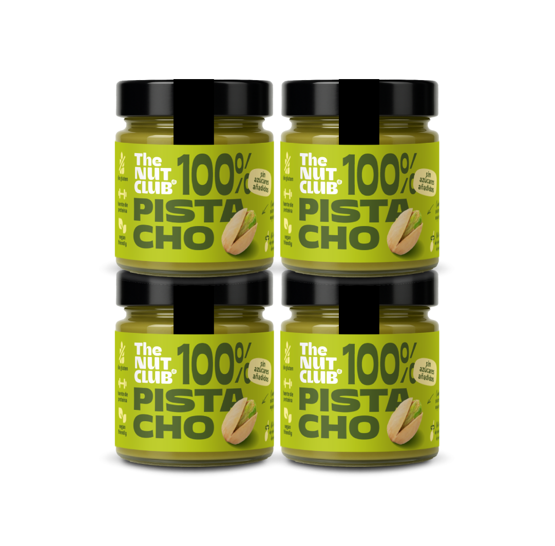 Pack crema 100% pistacho 4 uds The Nut Club 720g_0