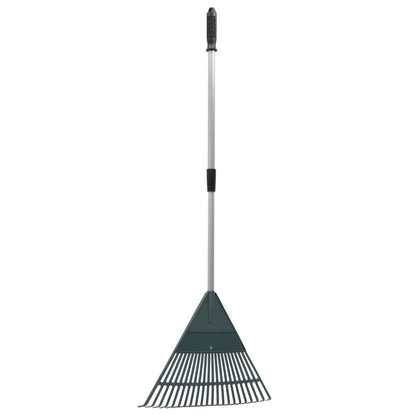 Vidaxl Rastrillo Para Hojas Pp Verde Oscuro 155,5 Cm_0