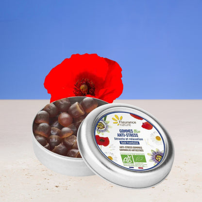 Gominolas Antiestrés Eco Frambuesa Fleurance Nature 30g_1