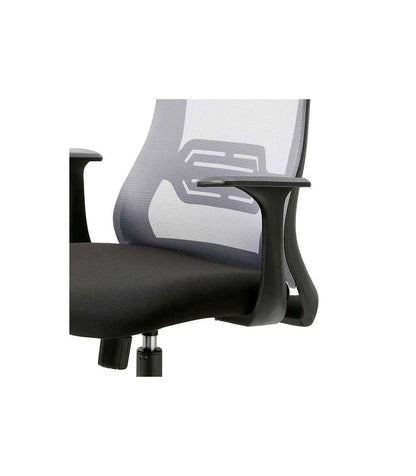 Silla Despacho Giratoria Elevable Acabado Negro/gris 65 Cm(ancho) 113-121 Cm(altura) 57 Cm_4