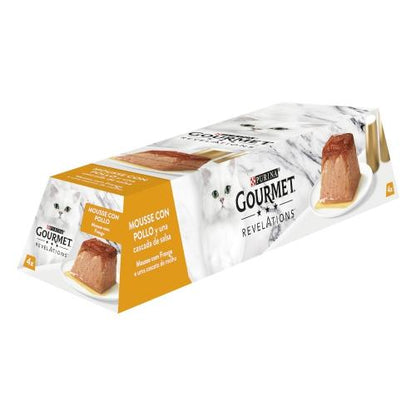 Embalagem de 6 x Mousse de Frango GOURMET REVELATIONS (4x57g)