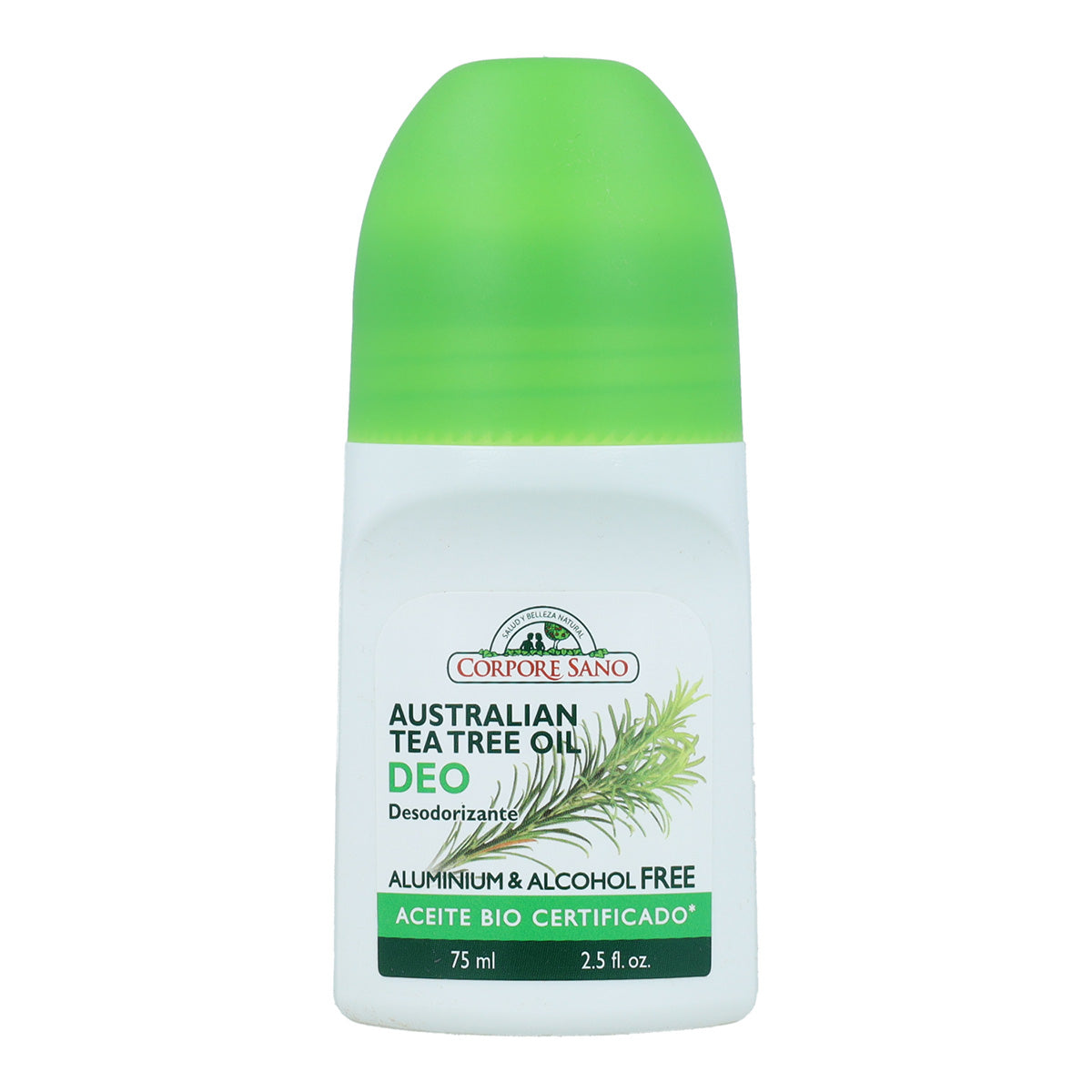 Desodorizante Roll-On Tea Tree da Corpore Sano 75 ml