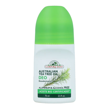 Desodorizante Roll-On Tea Tree da Corpore Sano 75 ml