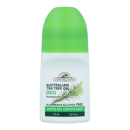 Desodorizante Roll-On Tea Tree da Corpore Sano 75 ml