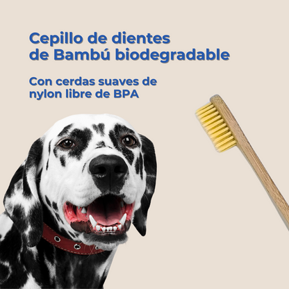 Cepillo de Dientes de Bambú para Perros y Gatos_1
