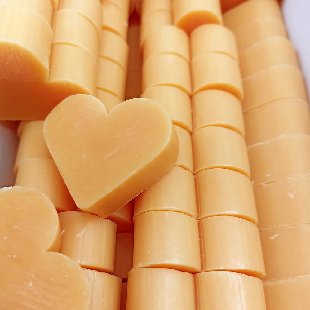 100 Jabones Aromáticos Con Forma De Corazón. Detalle Para Invitados De Eventos. Jabón Glicerina Aroma Naranja Y Jengibre_0