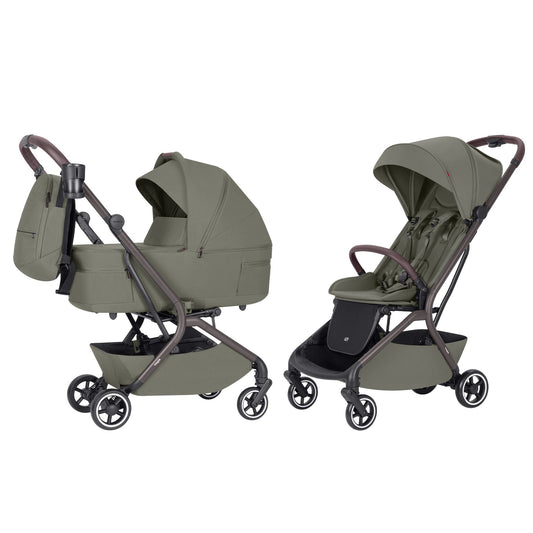 Carrello Carrito De Bebé Magia Dúo 2 En 1 Malted Green_0