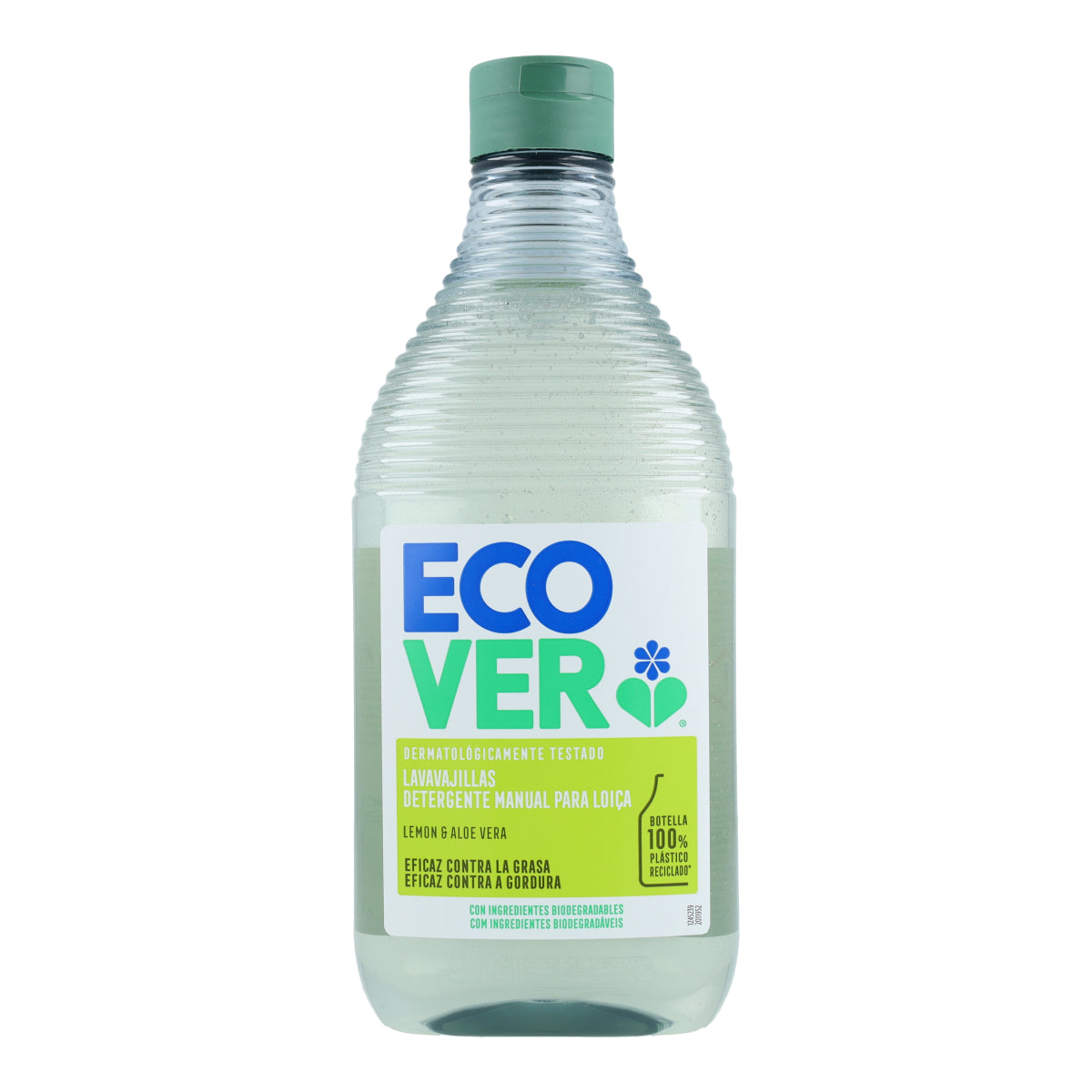 Lavavajillas Desengrasante de Limón y Aloe Vera Ecover 450 ml
