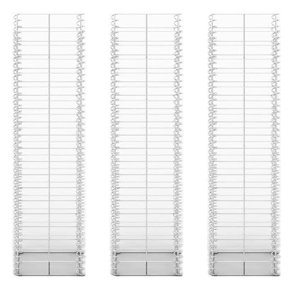 Cestas De Muro De Gaviones Alambre Galvanizado 25x25x100 3 Uds / Vetonek_1