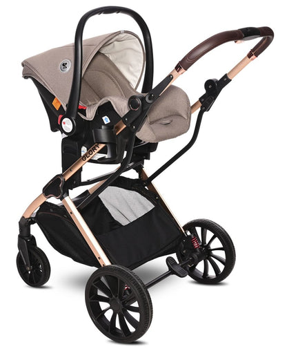 Carrito De Bebé Trio Glory Hasta 22 Kg Pearl Beige_4