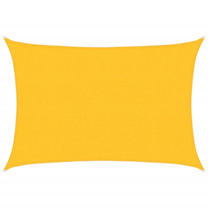 Vidaxl Toldo De Vela Hdpe Amarillo 160 G/m² 3x4 M_0