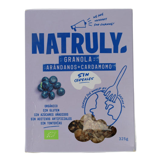 Granola Natruly Biológica de Mirtilo e Cardamomo 325g 