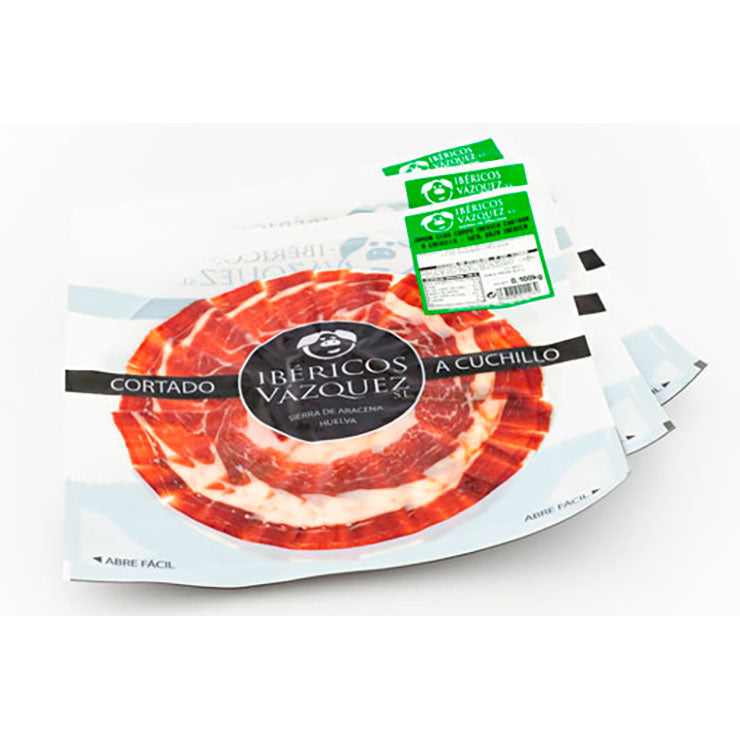 Jamón De Cebo De Campo Ibérico Cortado (100g. Al Vacío)_0