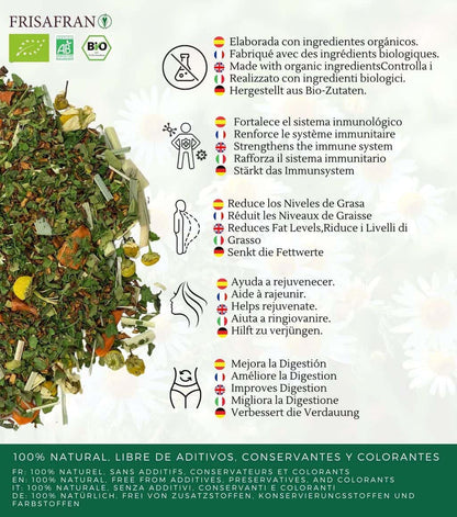 Infusión Bienestar Alcalino Granel Ecológica | Frisafran 200 G_2